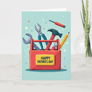Tools For A Super Fathers Day Card