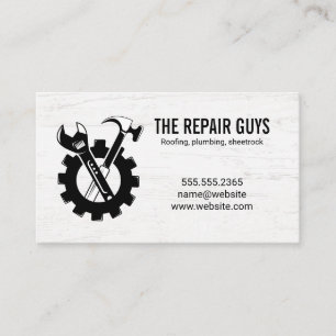 Tools Handyman Home Renovations Business Card