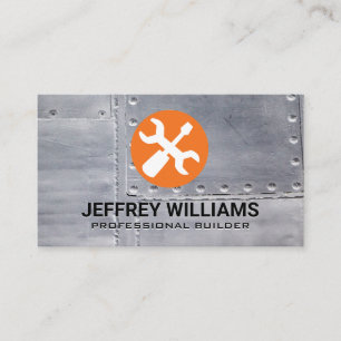 Tools   Metal Rivets Business Card
