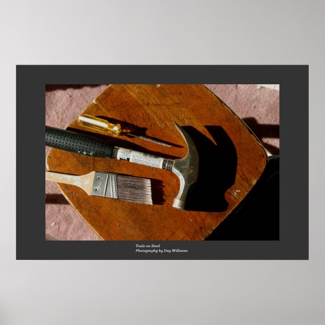 Tools on Stool Poster (Front)