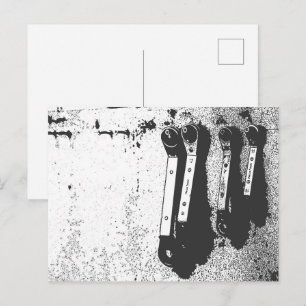 Tools Spanners Mechanical Industrial Feel Postcard