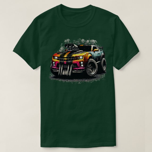 toon chevy camaro T-Shirt (Design Front)