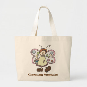 Toon Fairy Bug Lady "Cleaning Supplies" Tote Bag