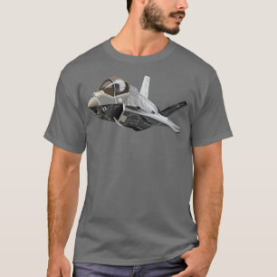toon Military Stealth Jet Fighter Plane T-Shirt