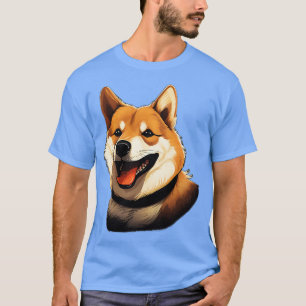 toon Shiba Inu Dog Cute Shiba Inu 5 T-Shirt