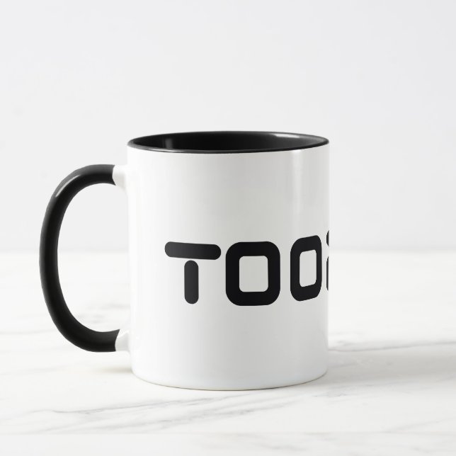 Toonami Digital Font Logo Mug (Left)