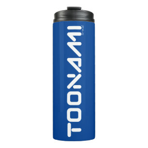 Toonami Digital Font Logo Thermal Tumbler