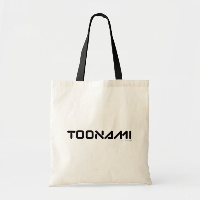 Toonami Digital Font Logo Tote Bag (Front)