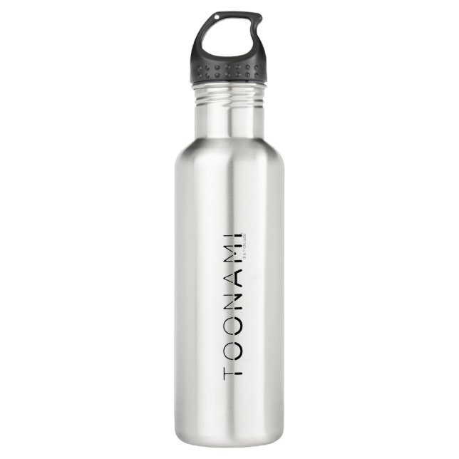 Toonami Split Font Logo 710 Ml Water Bottle (Front)