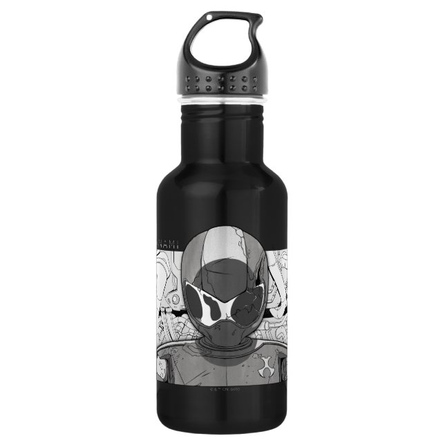 Toonami TOM 5 Countdown Comic Bumper 532 Ml Water Bottle (Front)