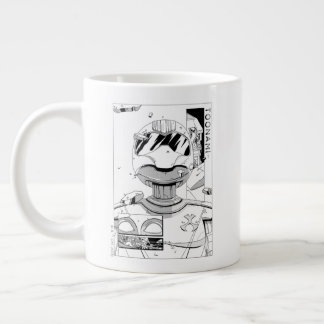 Toonami TOM 5 & SARA Comic Style Bumper Large Coffee Mug