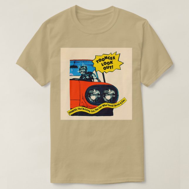 toonces the cat  T-Shirt (Design Front)