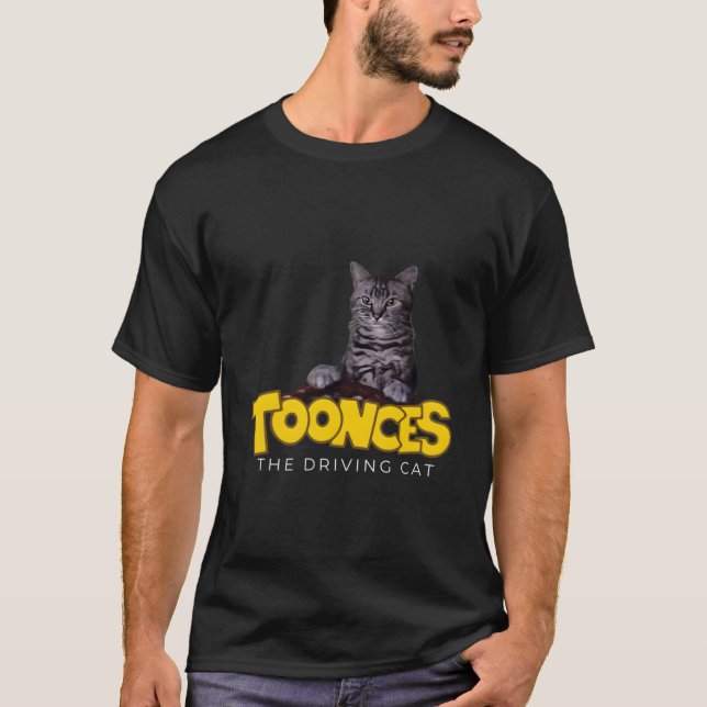 Toonces The Driving Cat T-Shirt (Front)