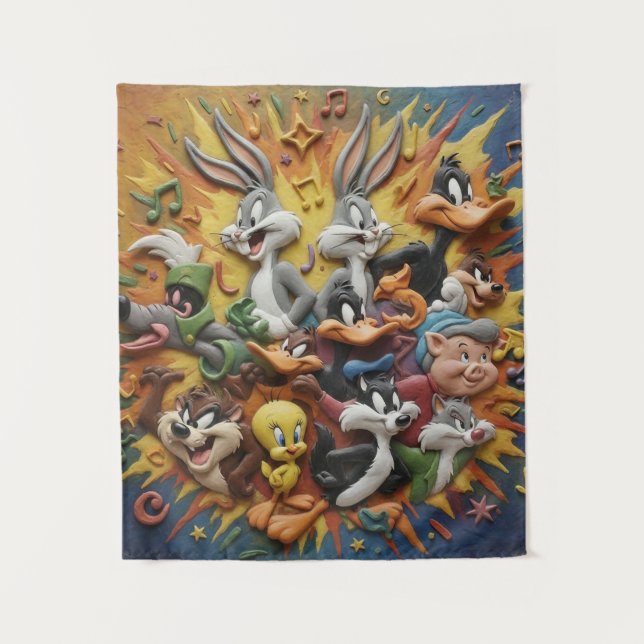 Toons Tapestry (Front)