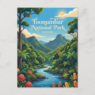 Toonumbar National Park Australia Postcard