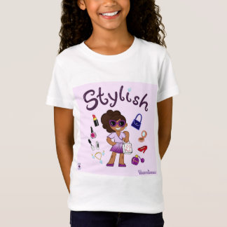 TOONVIDUALS Stylish Model Girl 1 T-shirt