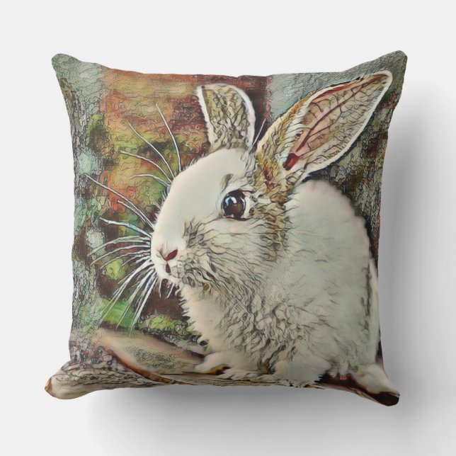 toony bunny cushion (Front)