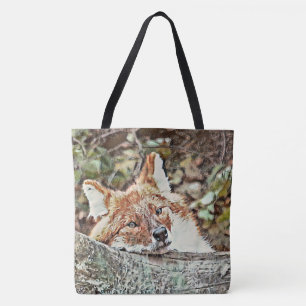 Toony Fox Tote Bag