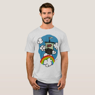 Toony Sky Ship T-Shirt