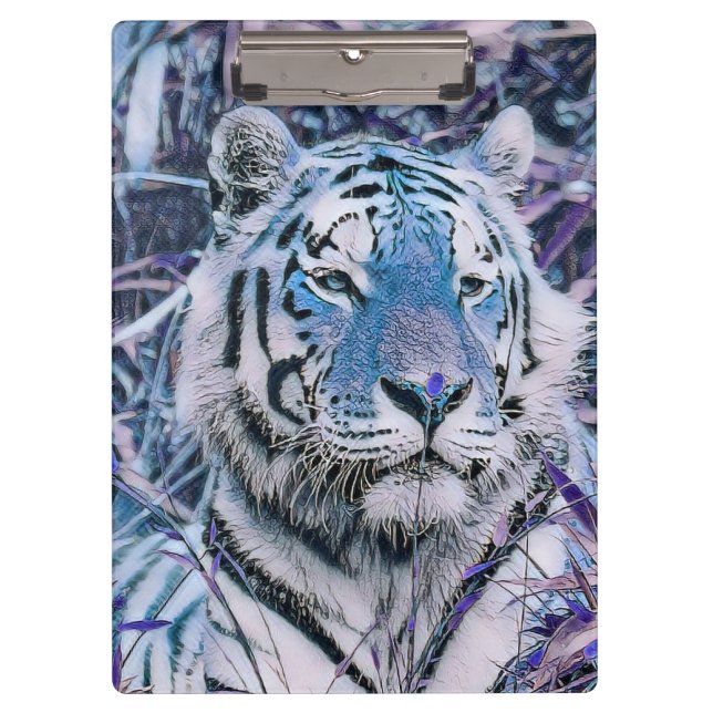 Toony Tiger blue Clipboard (Front)