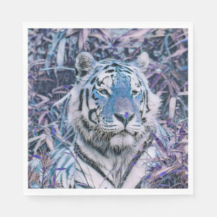 Toony Tiger blue Napkin
