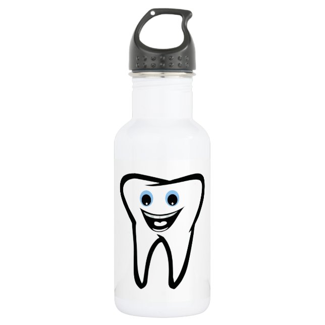 Tooth 532 Ml Water Bottle (Front)