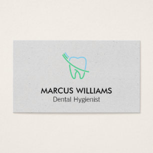 Tooth and Brush Logo