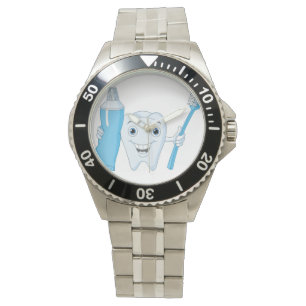 Tooth And Toothbrush Watch