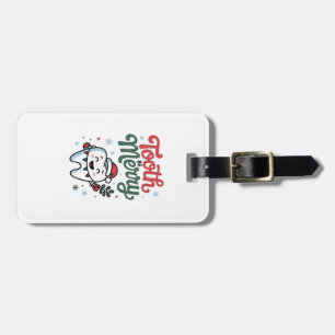 Tooth Be Merry Dental Dentist Christmas Xmas  Luggage Tag