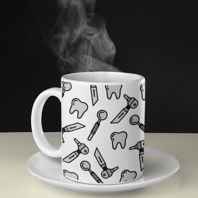 Tooth Be Told | Dental Tools & Teeth Classic Mug (Creator Uploaded)