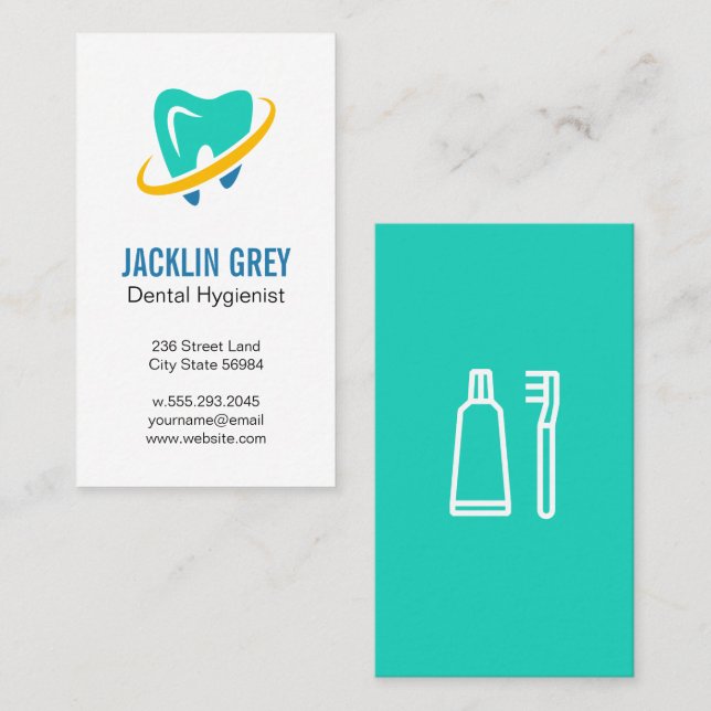 Tooth Business Card (Front/Back)