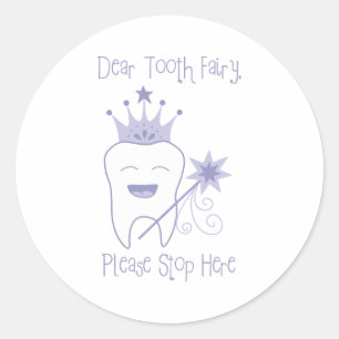 Tooth Classic Round Sticker