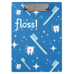 Tooth clipboard holder, gift for dental hygienist