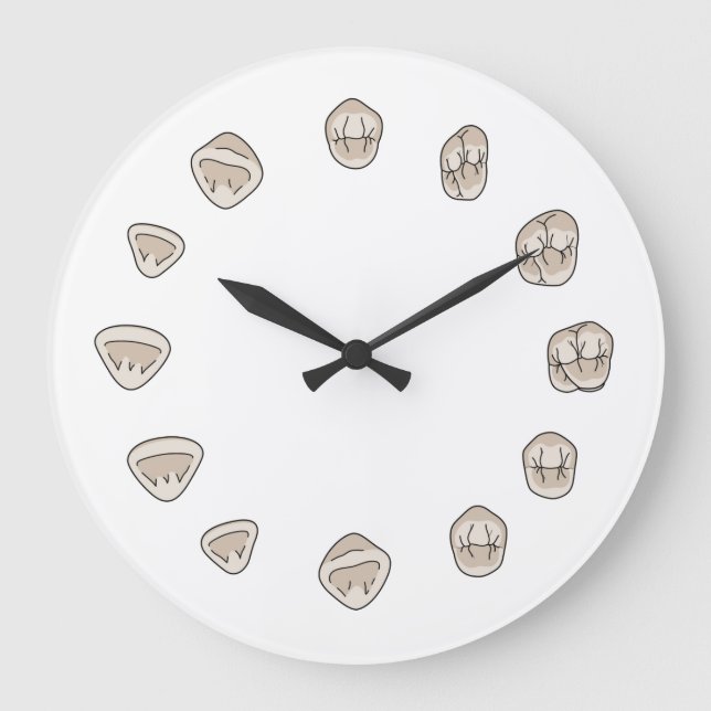 Tooth Clock (Large) (Front)