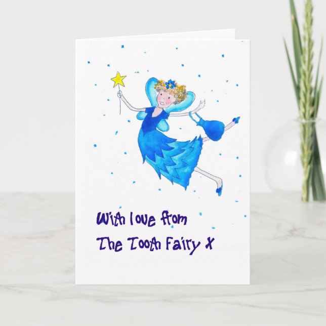 Tooth Fairy Congratulations Card (Front)