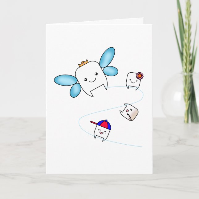 Tooth Fairy Congratulations Card (Front)
