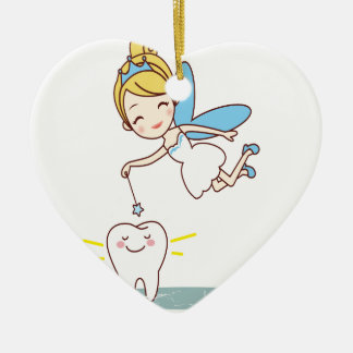 Tooth Fairy Day - Appreciation Day Ceramic Tree Decoration