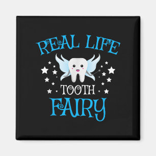 Tooth Fairy Graphic Cute Dental Hygienist Graduati Magnet