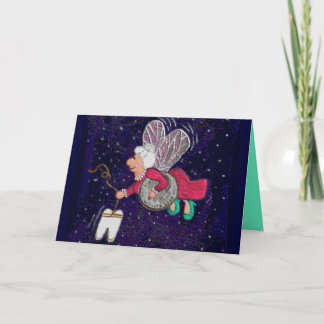 Tooth Fairy - greeting card