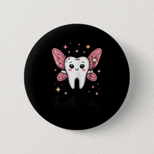 Tooth Fairy Halloween  6 Cm Round Badge