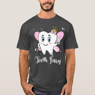 Tooth Fairy Halloween Costumes Adults Kids Dentist T-Shirt