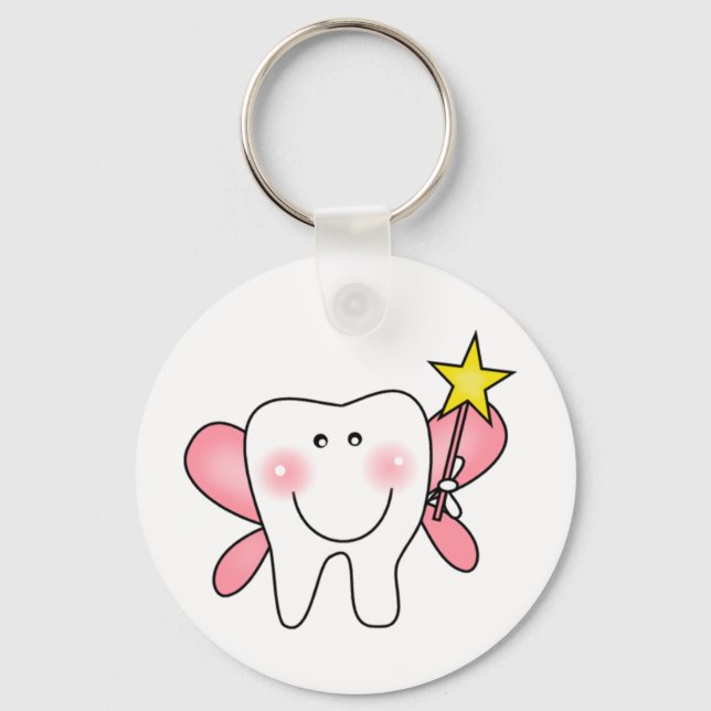 Tooth Fairy Key Ring (Front)