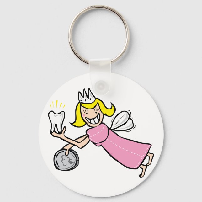Tooth Fairy Key Ring (Front)