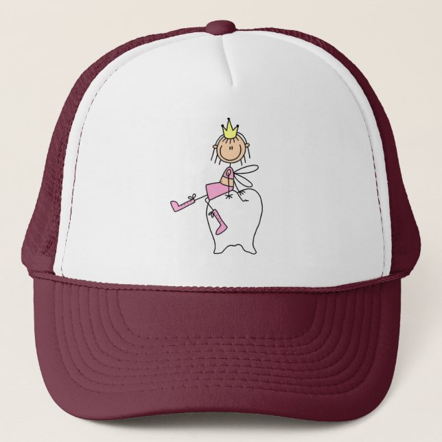 Tooth Fairy Sits On A Tooth Hat (Front)