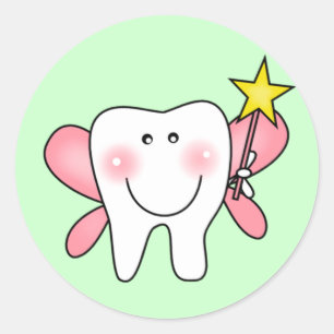 Tooth Fairy Tshirts and Gifts Classic Round Sticker