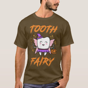 Tooth Fairy Wearing Halloween Costume Cute T-Shirt
