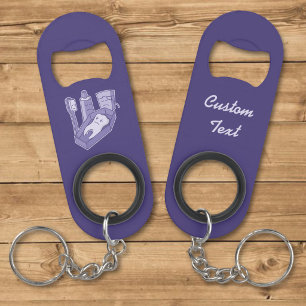 Tooth Funeral Keychain Bottle Opener