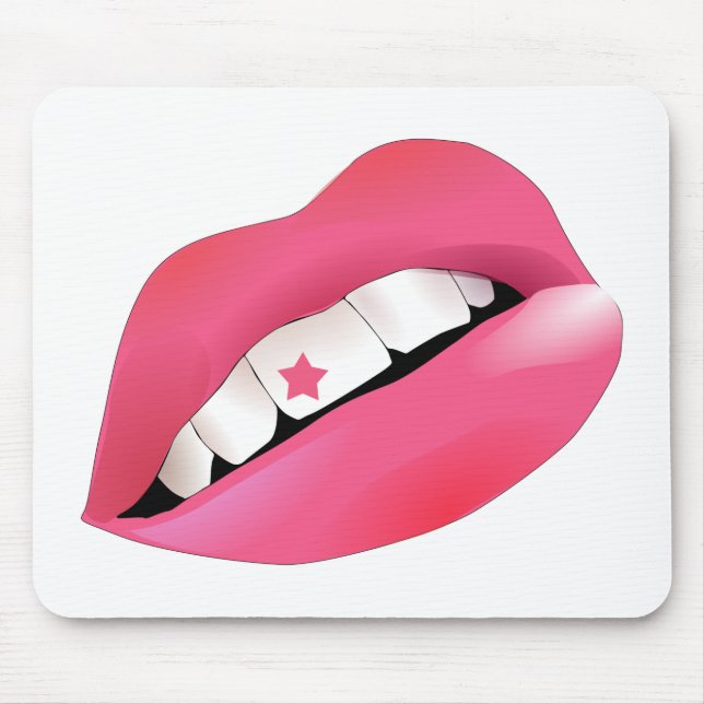 Tooth Germ  Be jewelled  Bring the bling Mouse Pad (Front)