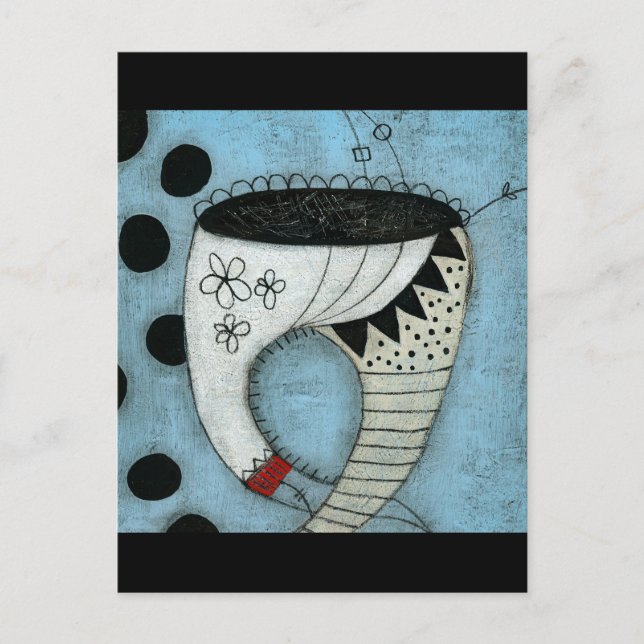 Tooth Has Nice Pants Postcard (Front)