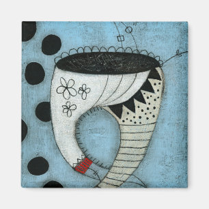 Tooth Has Nice Pants Refrigerator Magnet